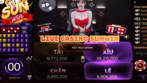 Giới thiệu khái quát về live casino Sunwin